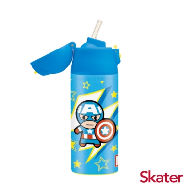 Skater不鏽鋼保溫吸管瓶(360ml) 復仇者聯盟