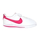 NIKE CORTEZ BASIC SL-TDV 女小童運動休閒鞋-運動 904769-109 白桃紅 product thumbnail 1