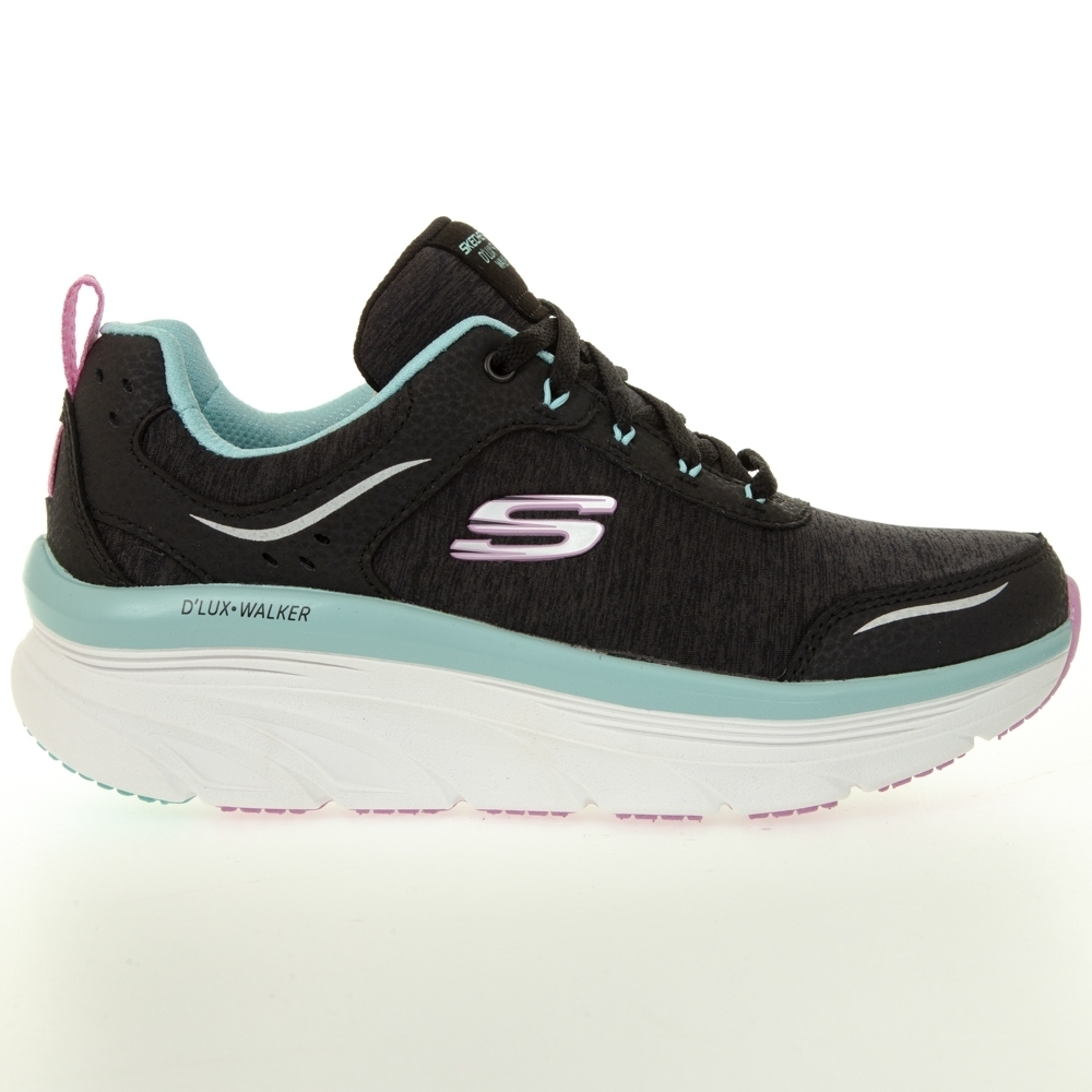 SKECHERS DLUX WALKER 女休閒鞋-黑-149336BKTQ