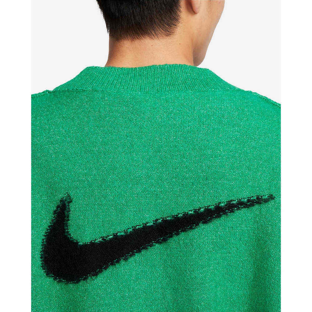 NIKE AS M NSW TP ENG KNIT SWEATER G 男長袖上衣-綠-FB7810324 | NIKE