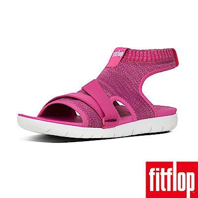 FitFlop UBERKNIT針織涼鞋紫櫻紅