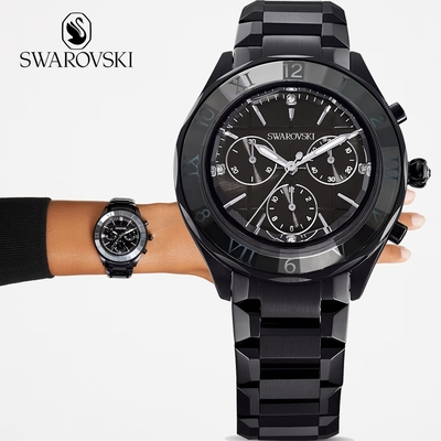 SWAROVSKI施華洛世奇 Dxtera系列 摩登工業時尚腕錶-5641393
