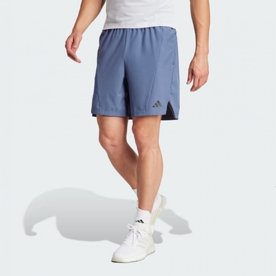 adidas 短褲 男款 運動褲 D4T SHORT 藍 IS3833 (L4870)