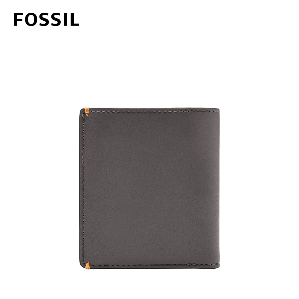 FOSSIL Joshua 仙人掌純素皮革多功能皮夾-灰色 ML4478B109