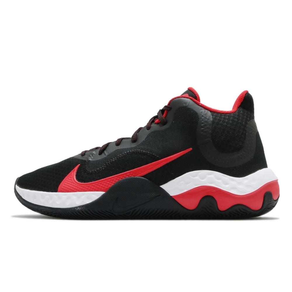 Nike Renew Elevate 男籃球鞋-黑紅-CK2669003
