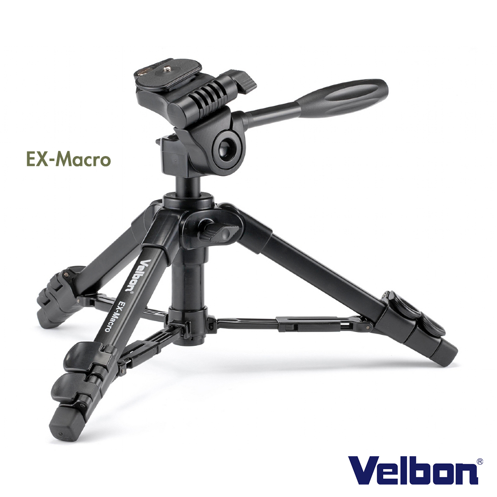 Velbon EX-Macro 鋁合金三腳架(微單眼適用)公司貨