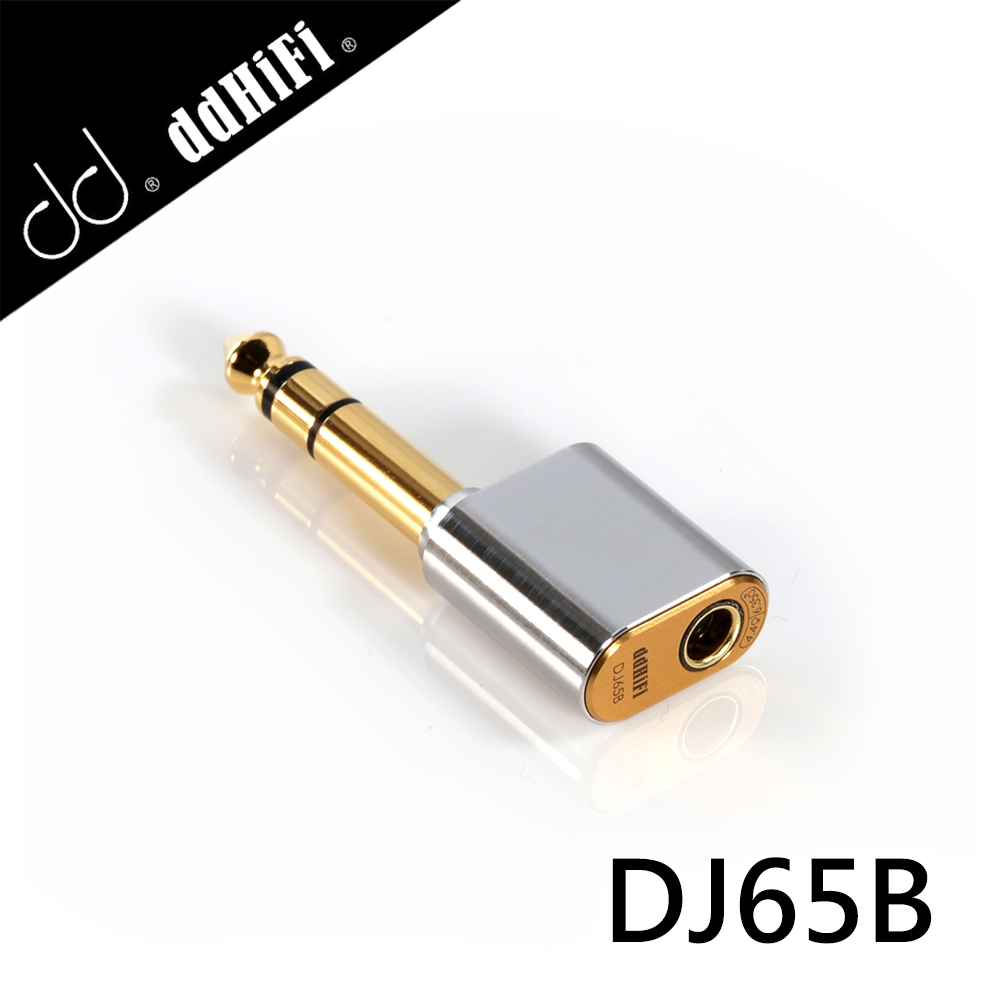 ddHiFi DJ65B 4.4mm平衡(母)轉6.35mm(公)轉接頭