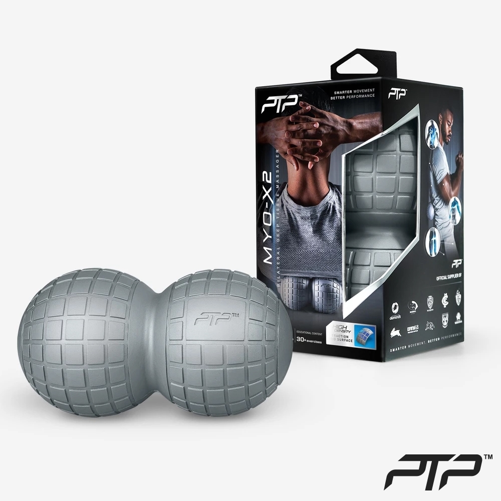 PTP 運動舒緩 肌筋膜按摩球 花生球 Myo-X2 Ball, OS