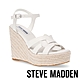 STEVE MADDEN-WITTY 麻料厚底高跟涼鞋-白色 product thumbnail 1