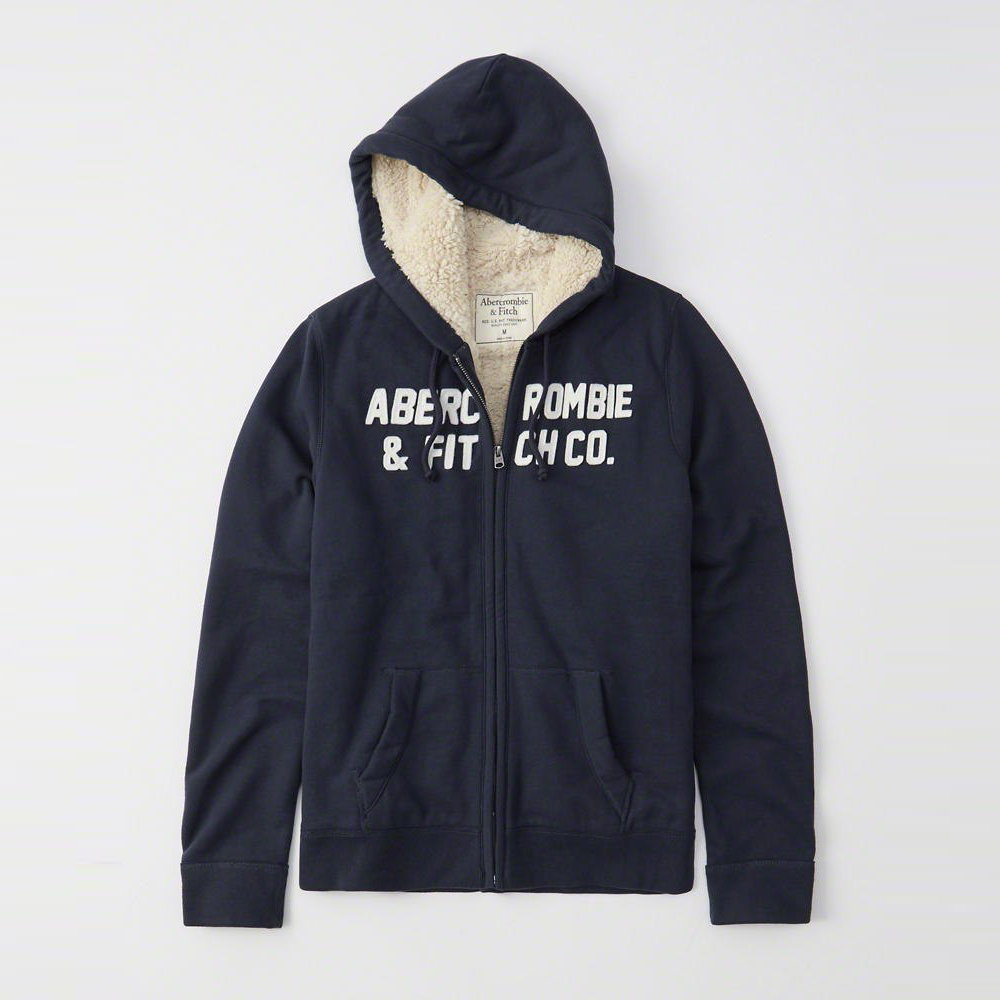 AF a&f Abercrombie & Fitch 外套 藍色 1066