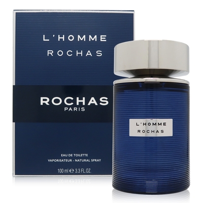 [即期品] Rochas L Homme 男性淡香水 EDT 100ml 效期:2025.07 (平行輸入)