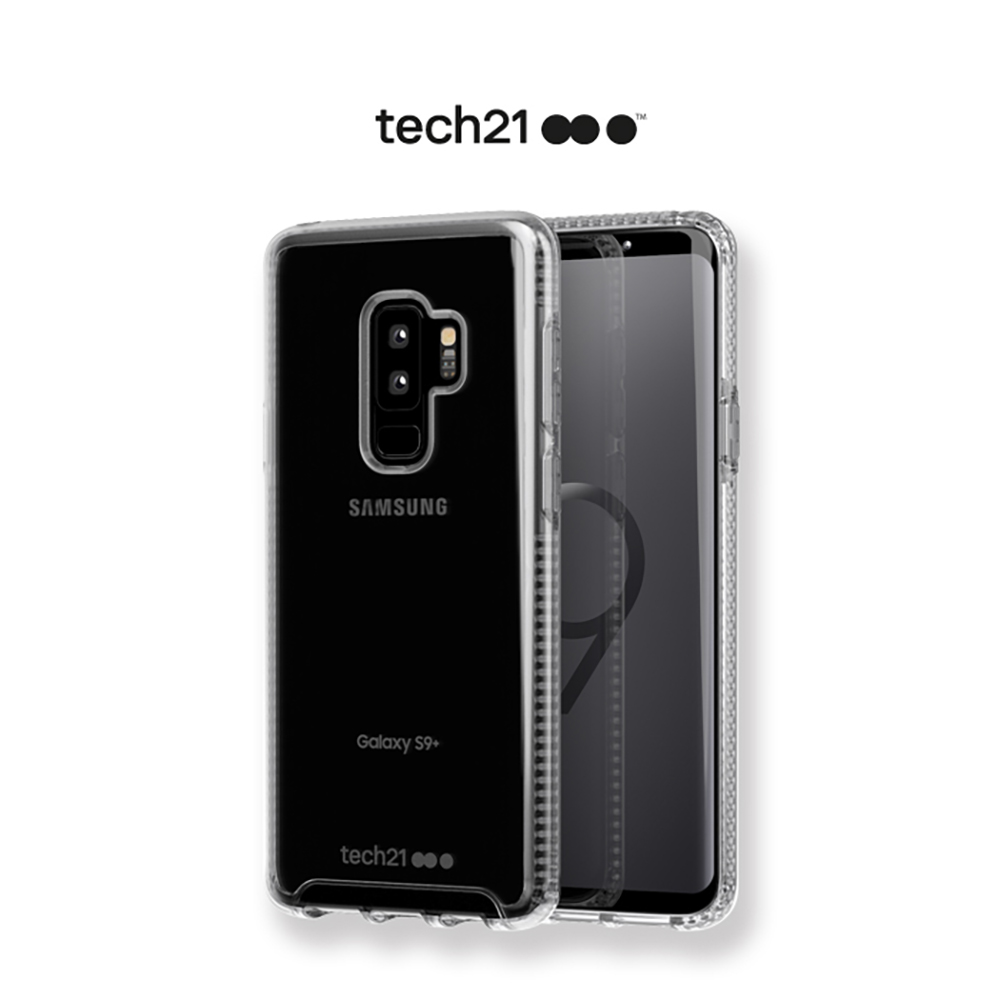 Tech21 英國抗衝擊 Pure Clear Samsung S9+ 防撞硬式清透保護殼