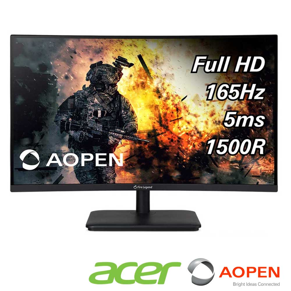 AOPEN 27HC5UR P 27型 曲面電腦螢幕 FreeSync