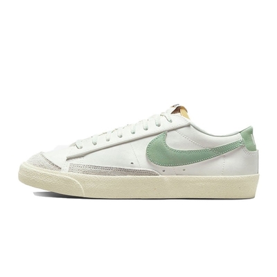 NIKE BLAZER LOW 77 PRM 男休閒運動鞋-白綠-DO9799100