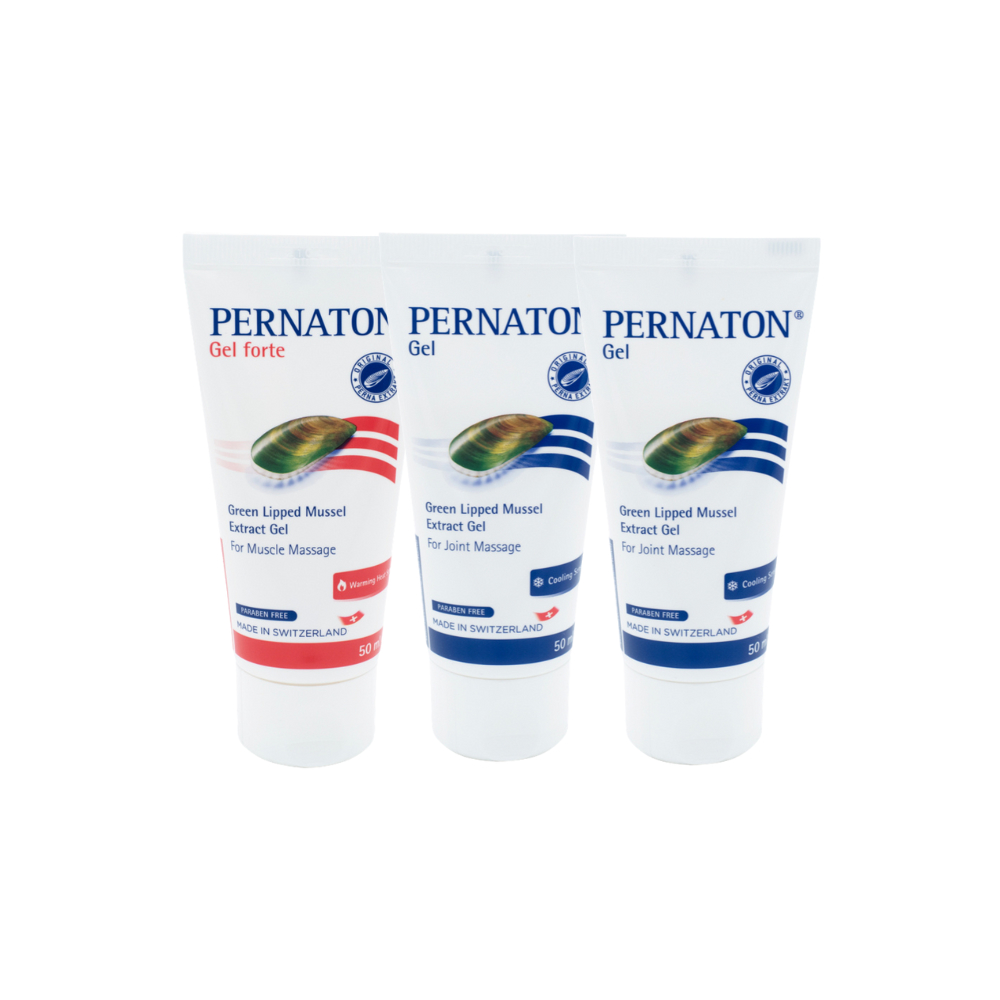 Pernaton Green Lipped Mussel Gel Forte for Muscle Massage-50ml