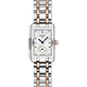 LONGINES 浪琴 官方授權 DolceVita 18K小秒針真鑽女錶-珍珠貝x雙色版/23mm L5.512.5.87.7 product thumbnail 1