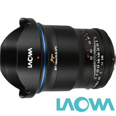 LAOWA 老蛙 Argus 18mm F0.95 APO for M43 MFT (公司貨) 標準超大光圈鏡頭 人像鏡 手動鏡頭