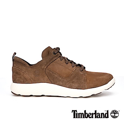 Timberland 男款FlyRoam深棕色絨面運動鞋