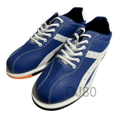 【DJ80嚴選】LANEWOLF 新式樣4.0仿真皮男用高級保齡球鞋-右手鞋(藍色)