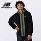 [New Balance]羔羊絨連帽外套_男性_黑綠色_AMJ13506BK product thumbnail 1