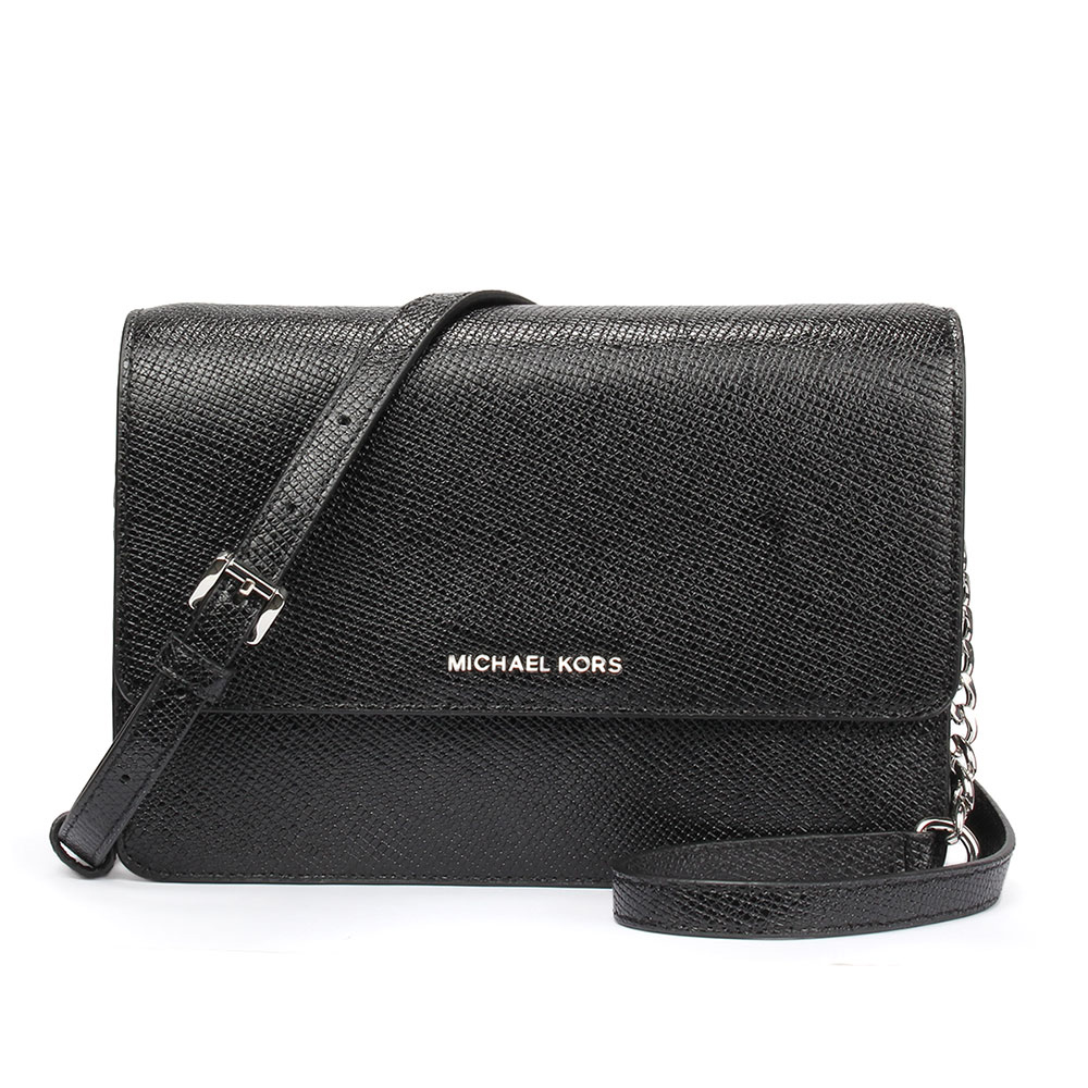 MICHAEL KORS  荔枝紋亮漆防刮皮革翻蓋斜背包-大- 5999 product image 1