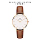 Daniel Wellington DW 手錶 Petite Durham 32mm淺棕色真皮皮革錶 DW00100172 product thumbnail 1