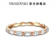 SWAROVSKI 施華洛世奇 Vittore 戒指 欖尖形切割, 白色, 鍍玫瑰金色調 product thumbnail 2