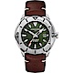 GIORGIO FEDON 1919 海洋系列200米機械錶-綠x咖啡皮帶/47mm product thumbnail 1