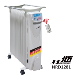 北方電子式葉片恆溫電暖爐NRD1281