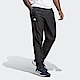 Adidas 3s Woven Pnt [HT7177] 男 長褲 亞洲版 運動 網球 訓練 中腰 褲腳拉鍊 防撕布 黑 product thumbnail 1