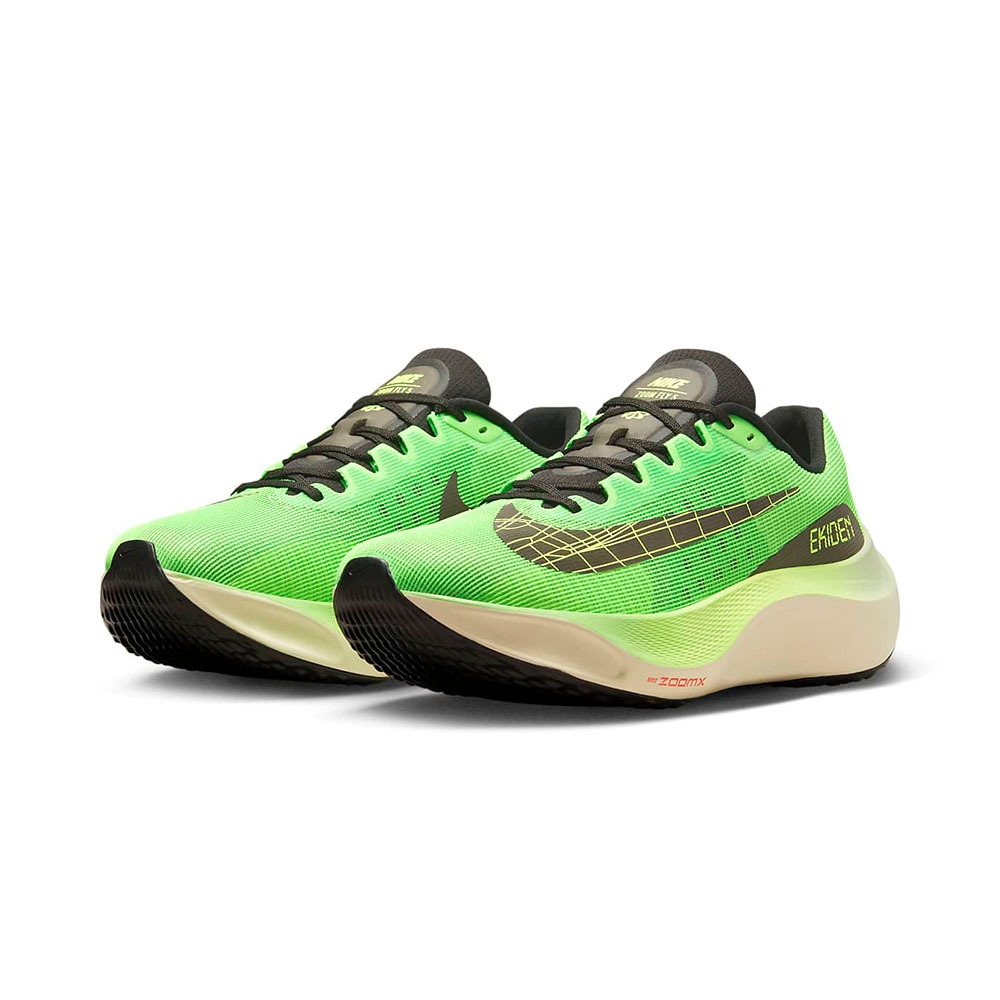 Nike Zoom fly 5 Ekiden Zoom Pack 男鞋綠色訓練路跑運動慢跑鞋DZ4783