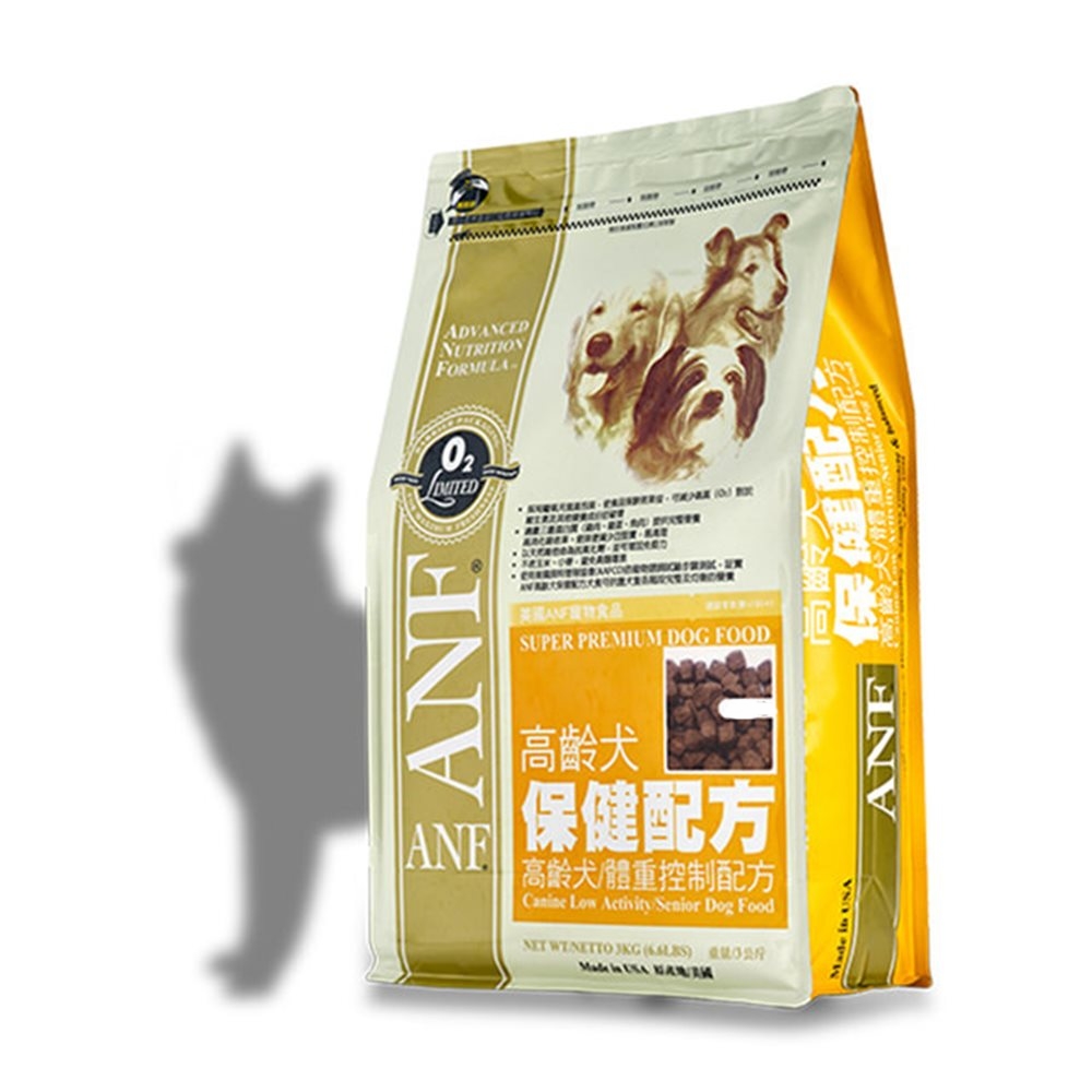 ANF愛恩富 老犬保健配方 大顆粒 3KG 兩包組