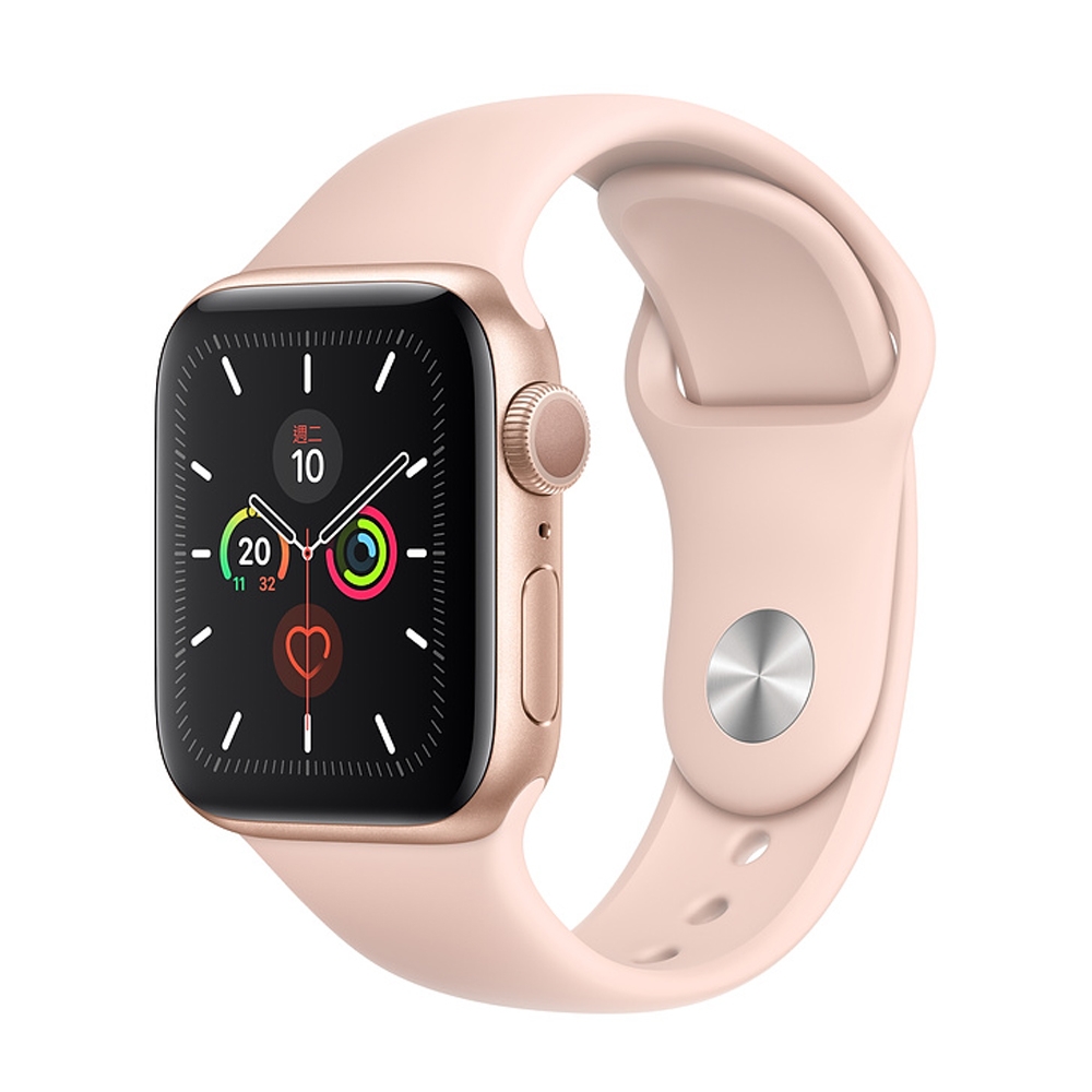 福利品9成9新】Apple Watch Series 5 (GPS+Cellular) 40mm蘋果手錶鋁