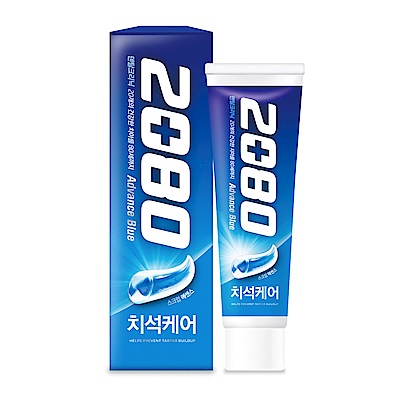 (即期品)韓國2080 高階去漬防蛀牙膏120gX10入-效期:2019.08