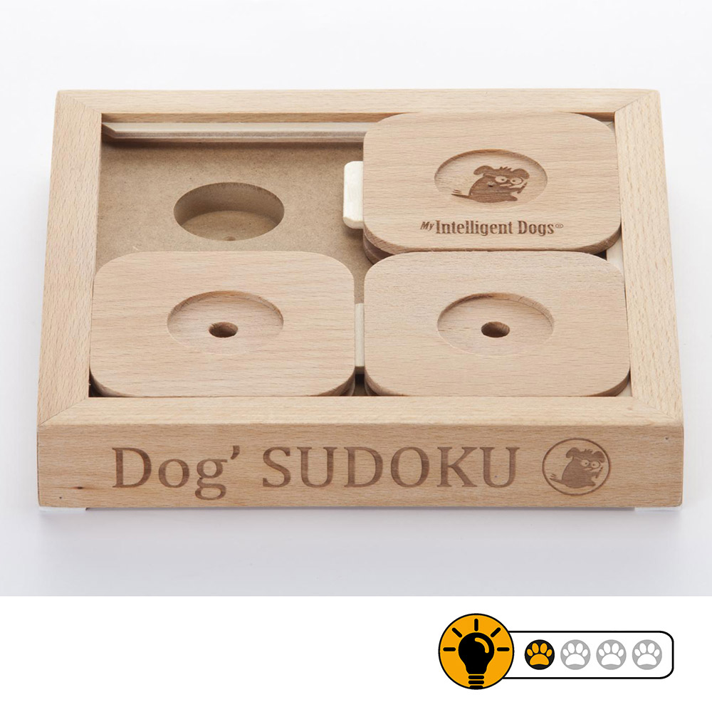 靈靈狗 狗狗數獨Dog’Sudoku(低階版) 寵物桌遊 益智玩具 互動遊戲