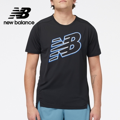 [New Balance]短袖上衣_男性_黑色_AMT23224MIB