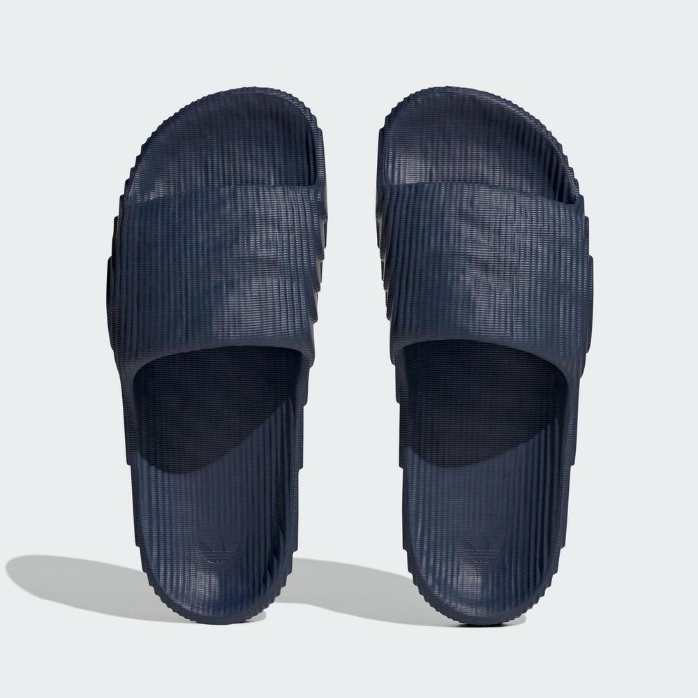 Adidas Adilette 22 [IG7497] 男女 涼拖鞋 運動 經典 一片拖 休閒 夏日 外出 居家 深藍