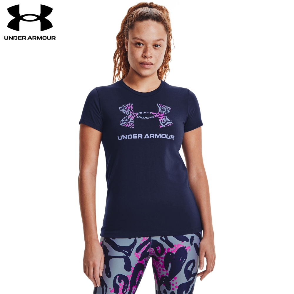 【UNDER ARMOUR】UA 女 Training Graphics短T-Shirt-優惠商品