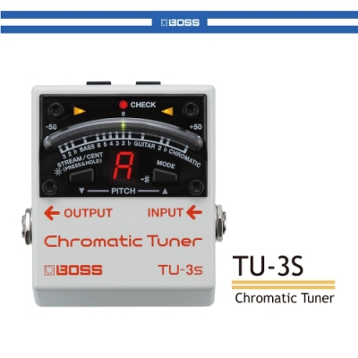 BOSS TU-3S 半音階調音器/贈導線/公司貨保固