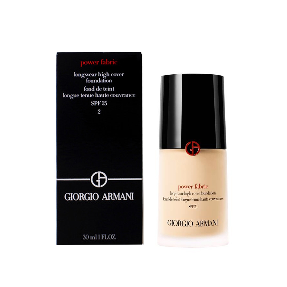 GIORGIO ARMANI 完美絲絨水慕斯粉底 #2白皙象牙調 30ml