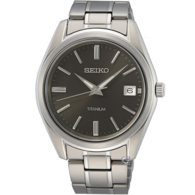 SEIKO精工 CS 經典簡約鈦金屬腕錶(SUR375P1/6N52-00B0D)-40.5mm ˍSK040
