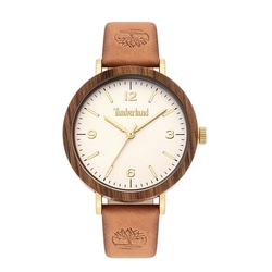 Timberland 美式潮流NAYSON系列經典皮革腕錶38mm(TBL.15958MYGBN/07)