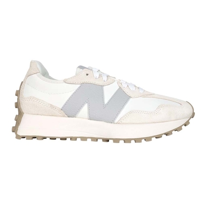 NEWBALANCE 女復古休閒鞋-327系列 休閒 NB N字鞋 WS327KE 白灰