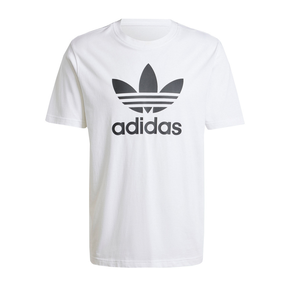 Adidas Trefoil T-Shirt IV5353 男 短袖 上衣 T恤 運動 經典 三葉草 基本款 白