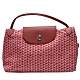 LONGCHAMP 經典LE PLIAGE 2020系列帆布手拿/斜背包(古董粉紅色) product thumbnail 1