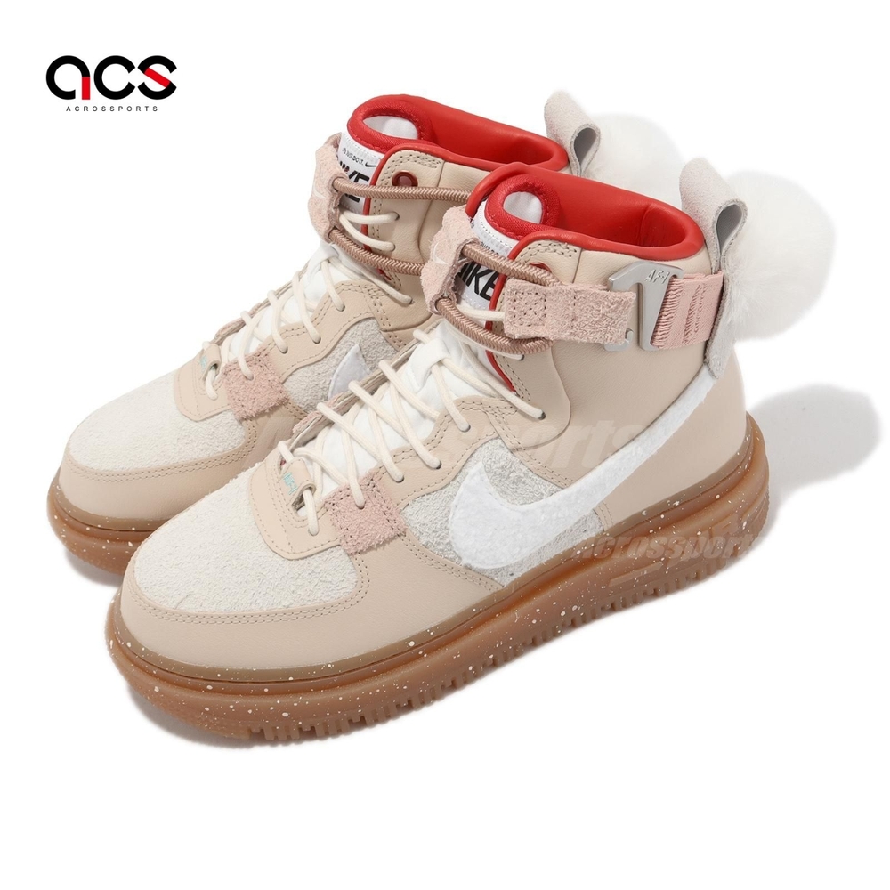 Nike Wmns AF1 HI UT 2 女鞋 CNY 兔年 兔尾巴 奶茶色 麂皮 膠底 休閒鞋 FD4343-102