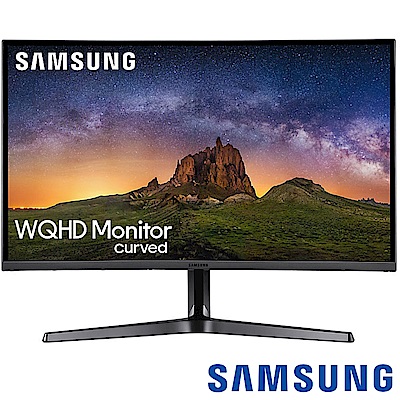 SAMSUNG C27JG50QQE  27 型2K曲面電競電腦螢幕