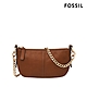 FOSSIL Jolie 真皮迷你法棍包-咖啡色 ZB1906200 product thumbnail 1