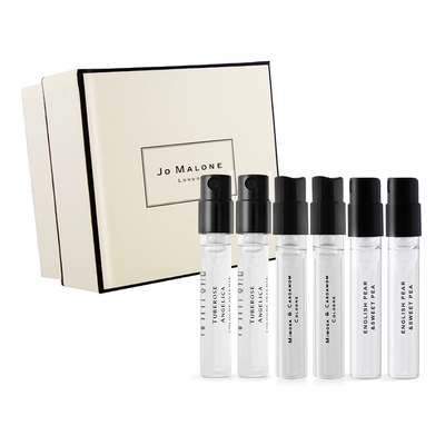 Jo Malone 愛你如初情人節禮-經典針管香水六入組-C 贈品牌禮盒