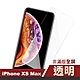 iPhone XSMax 透明高清非滿版手機9H保護貼 iPhone XSMax保護貼 XSMax鋼化膜 product thumbnail 1